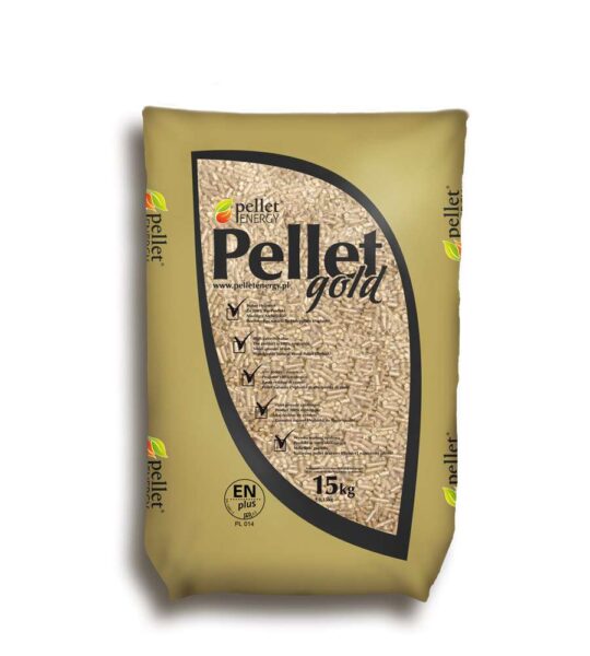 Holzpellets, GOLD (65 Säcke/975 kg)