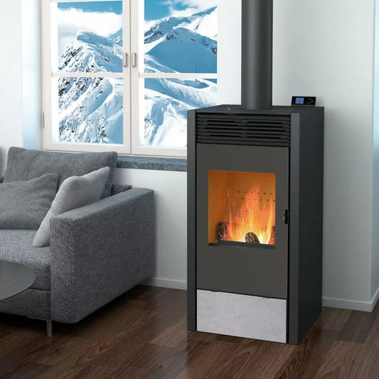 Kombi-Ofen für Holz und Pellets BiWood – 11,2 kW