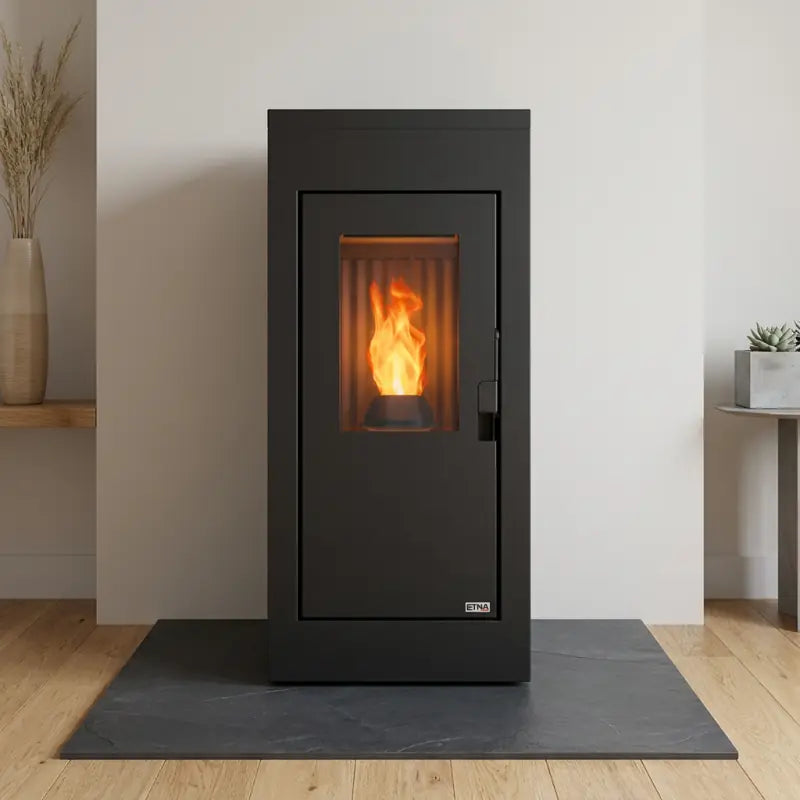 Wasserdichter Pelletofen Vulcano Silenzio – 9,2 kW
